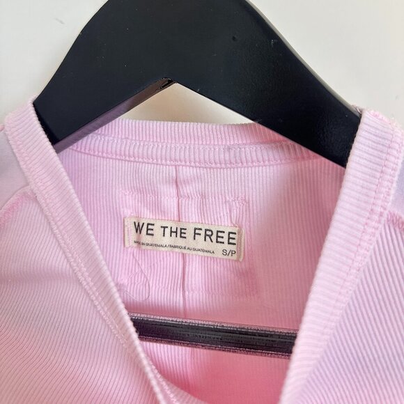 FREE PEOPLE x We The Free Ever Had Tee in Pink A Boo Size Small - Picture 5 of 9